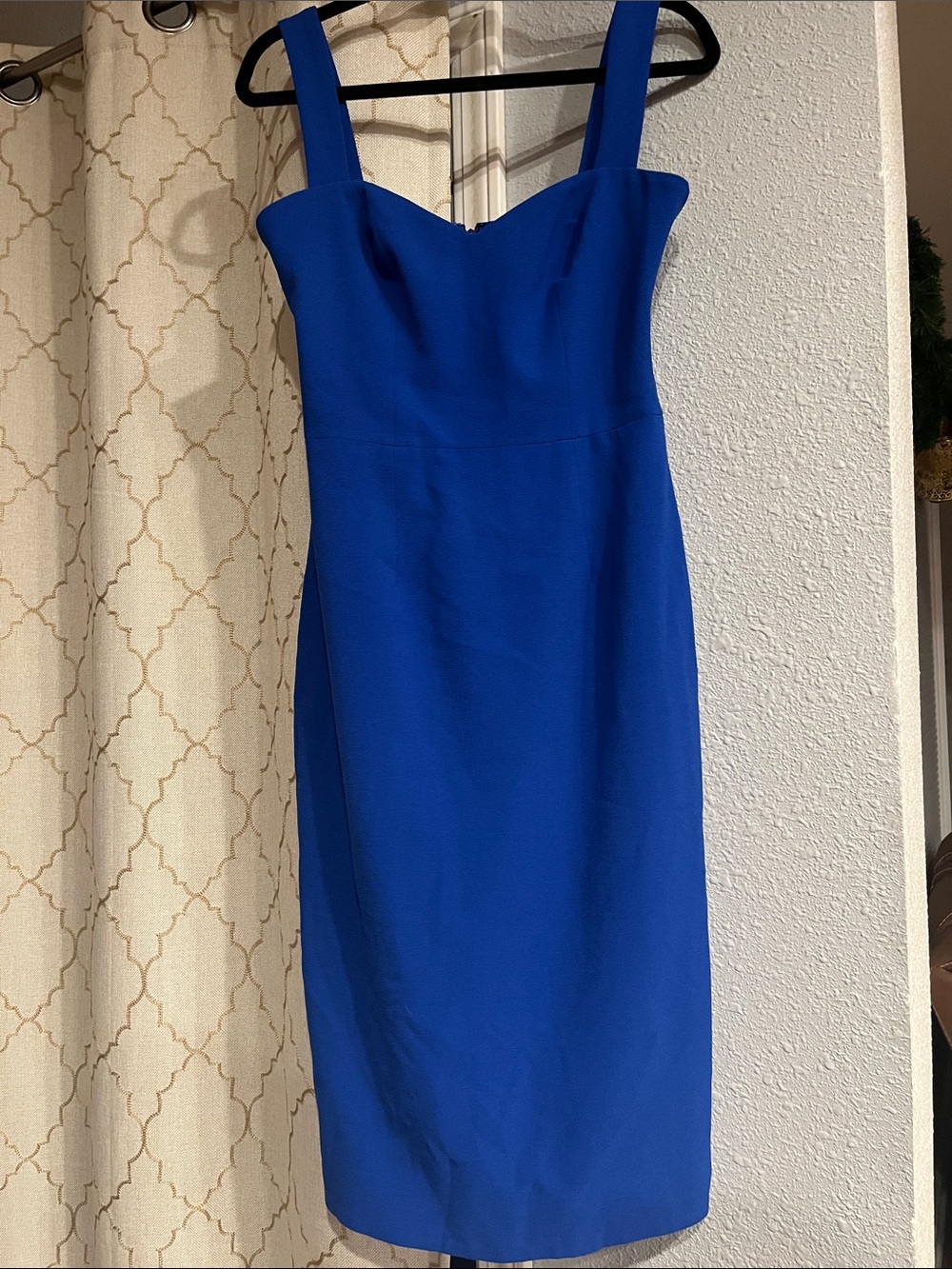 Dress the Population Cobalt Blue Midi Sheath Dress